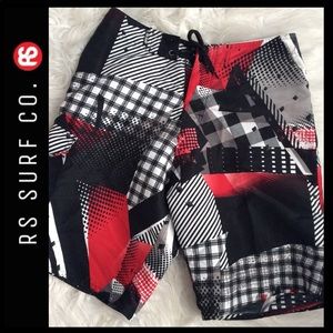 🎈SALE🎈RS Surf Patchwork Boardshorts